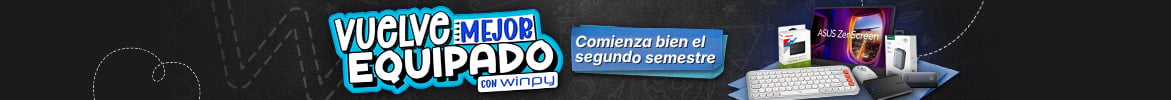 Vuelve mejor equipado en Winpy