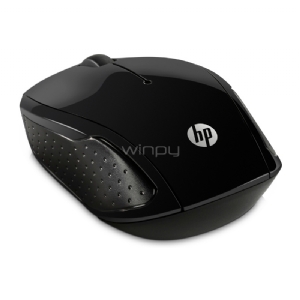 Mouse HP 200 Inalámbrico (Dongle USB, Negro)