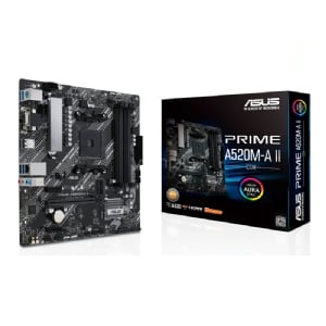 Placa Madre Asus Prime A520M-A II/CSM (AM4, DDR4 2133/4800MHz, M.2