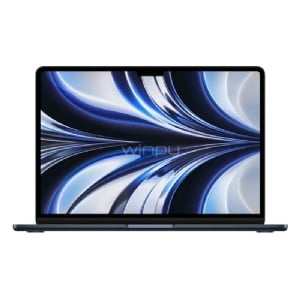 apple macbook air de 13.6“ (chip m2, 8gb ram, 512gb ssd, midnight)