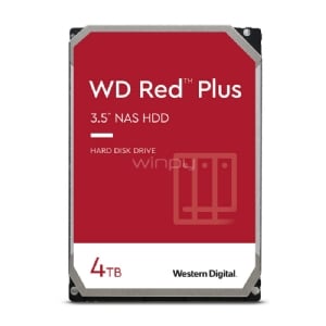な*ら様 WesternDigital RED HDD 4TB Disco Duro Western Digital Red Plus de 4TB (3.5“, NAS, SATA, 5.400