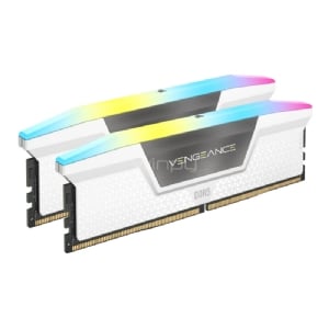 CORSAIR VENGEANCE RGB DDR5 32GB(16GB×2) Kit de Memoria RAM Corsair Vengeance RGB de 32GB (16GB x2, DDR5