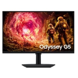 Monitor Gamer Samsung Odyssey G5 de 27“ (Fast IPS, QHD, 180Hz, 1ms, DPort+HDMI, FreeSync)