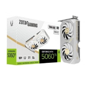 Tarjeta gráfica ZOTAC RTX 5060 Ti Twin Edge OC White Edition de