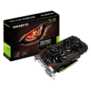 Tarjeta de Vídeo Gigabyte Nvidia GeForce GTX 1060 WINDFORCE OC 3G