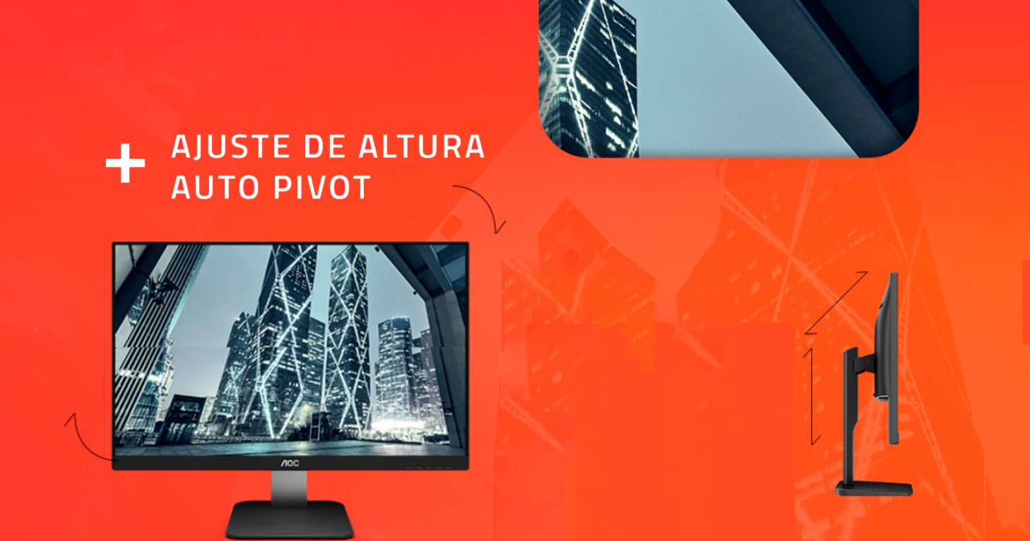 monitor ajustable angulo-pivote