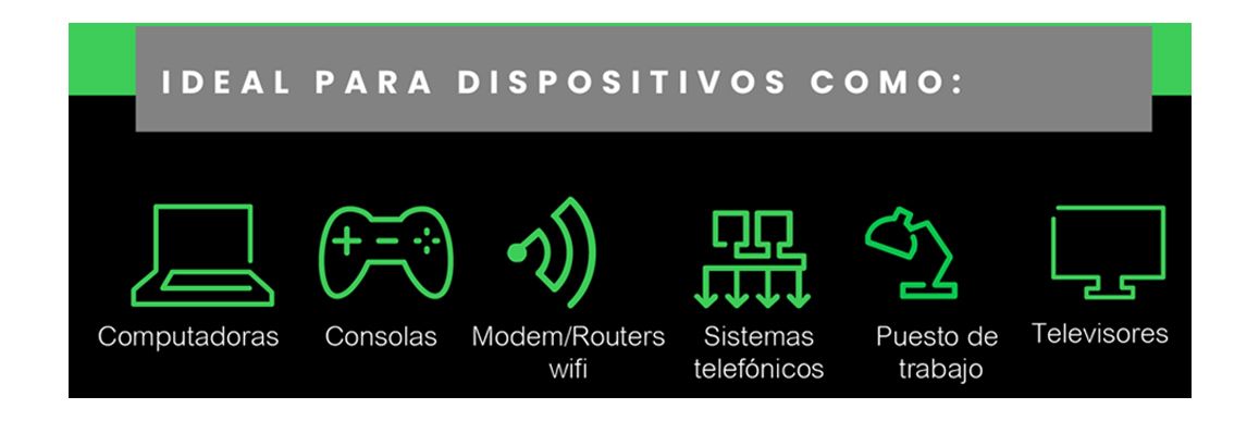 Uso ideal del ups back pro
