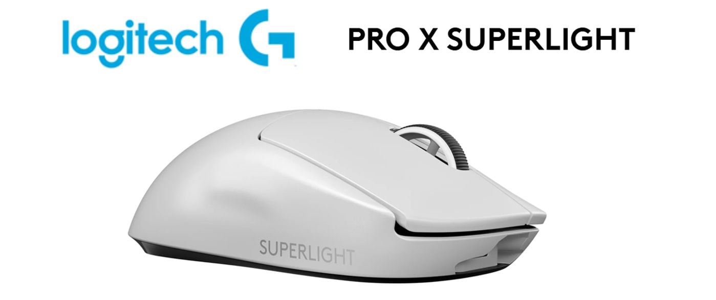 Mouse logitech g pro x superlight blanco