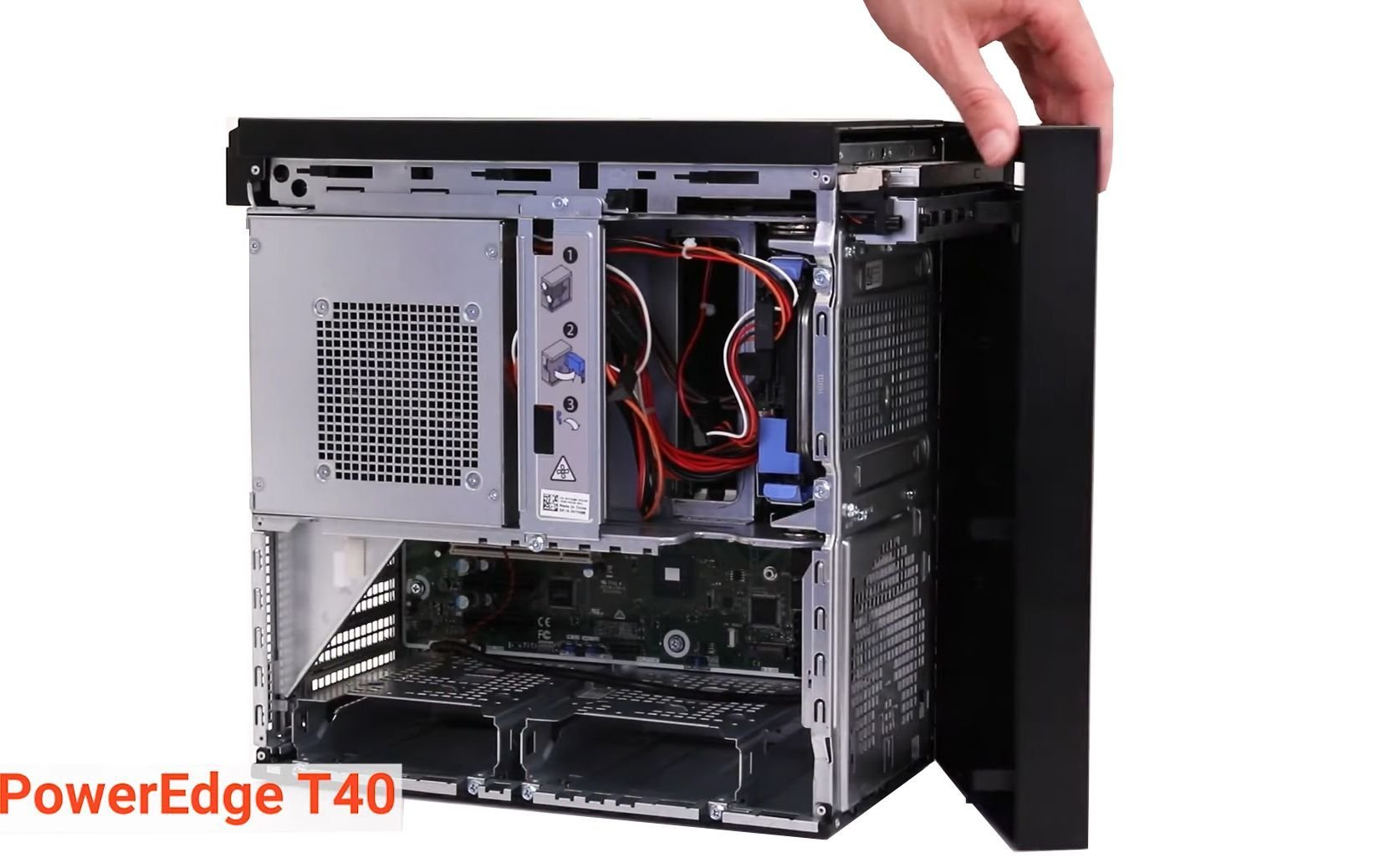 interior servidor PowerEdge T40