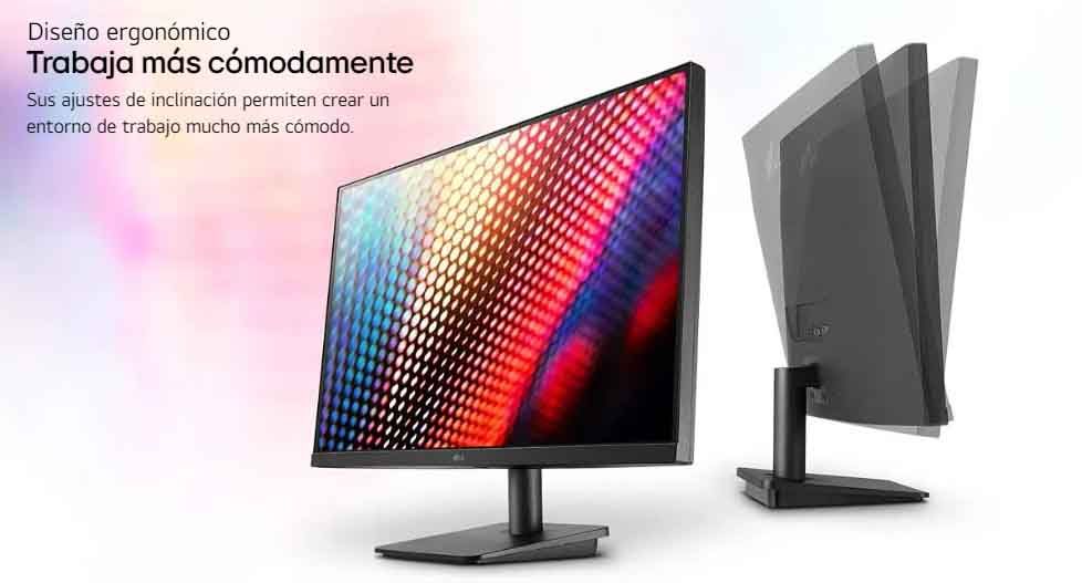 diseño ergonomico monitor lg 
