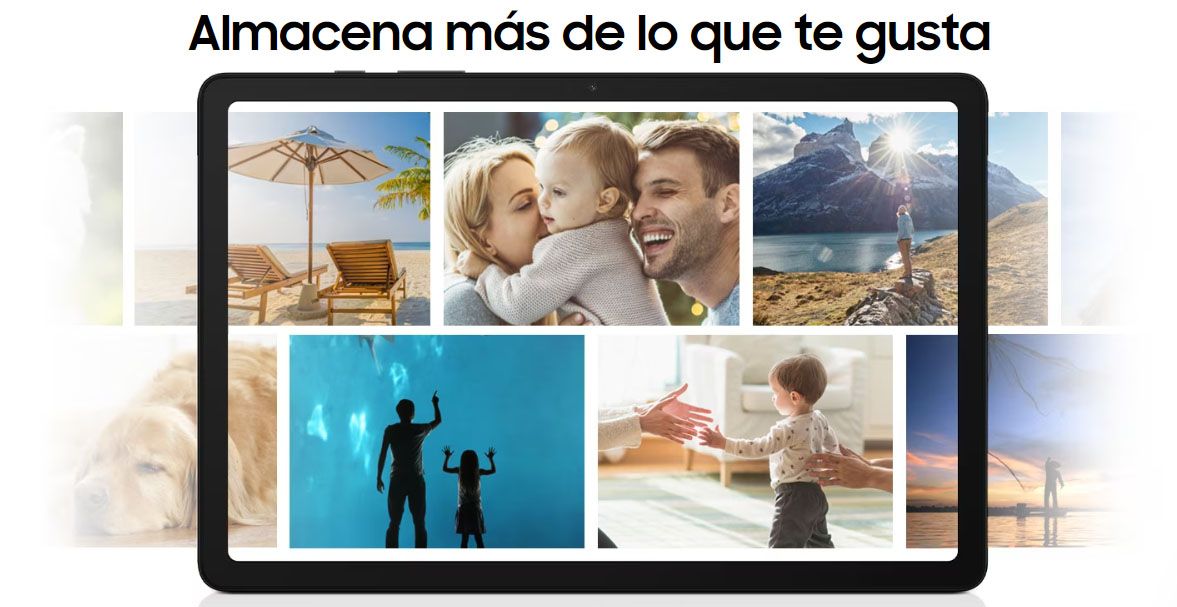 amplia capacidad de almacenamiento