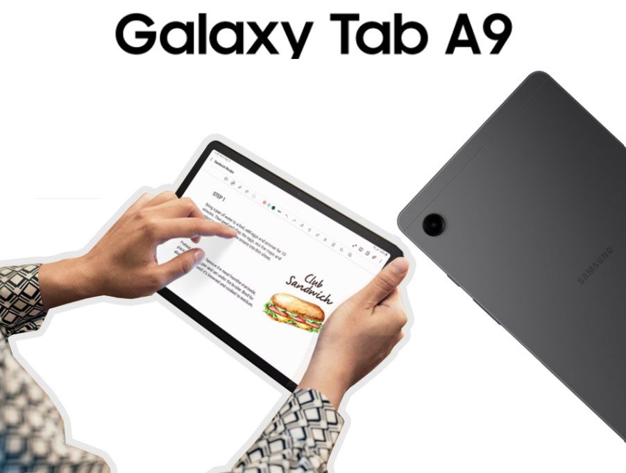 uso de la tablet samsung galaxy tab 9 