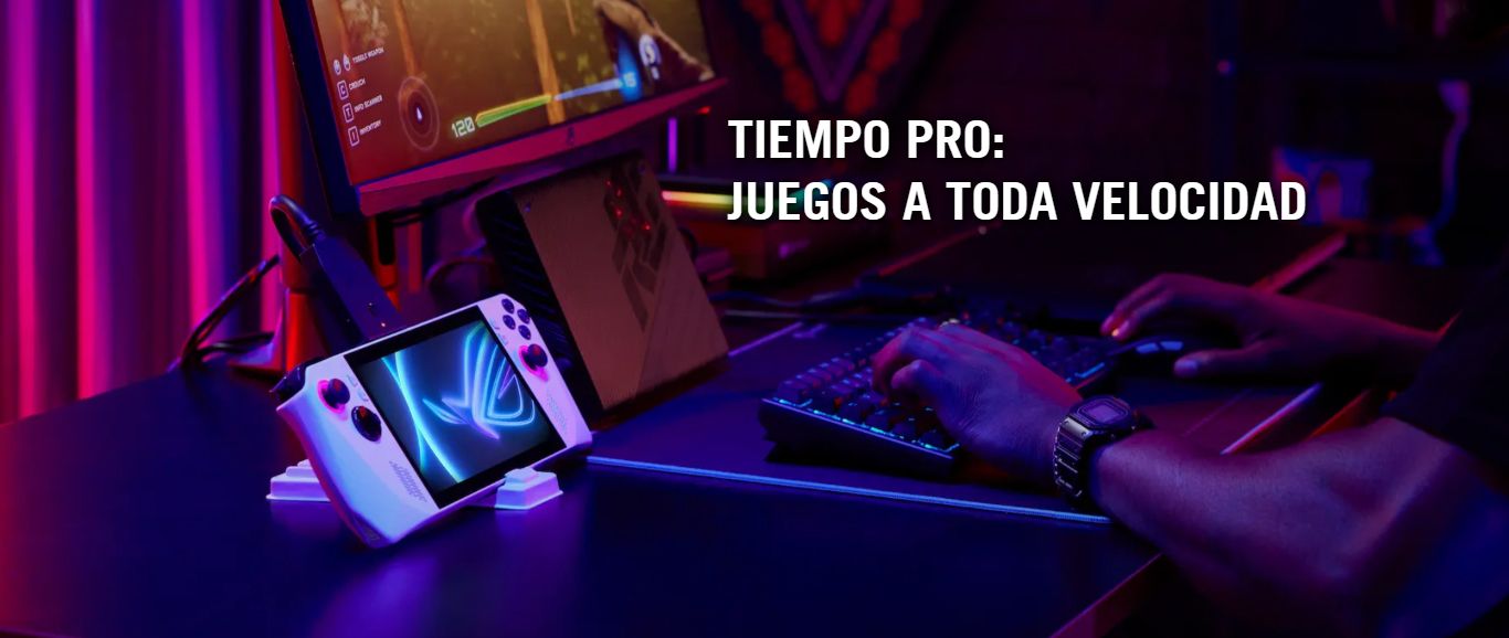 tiempo pro con la consola ROG Ally