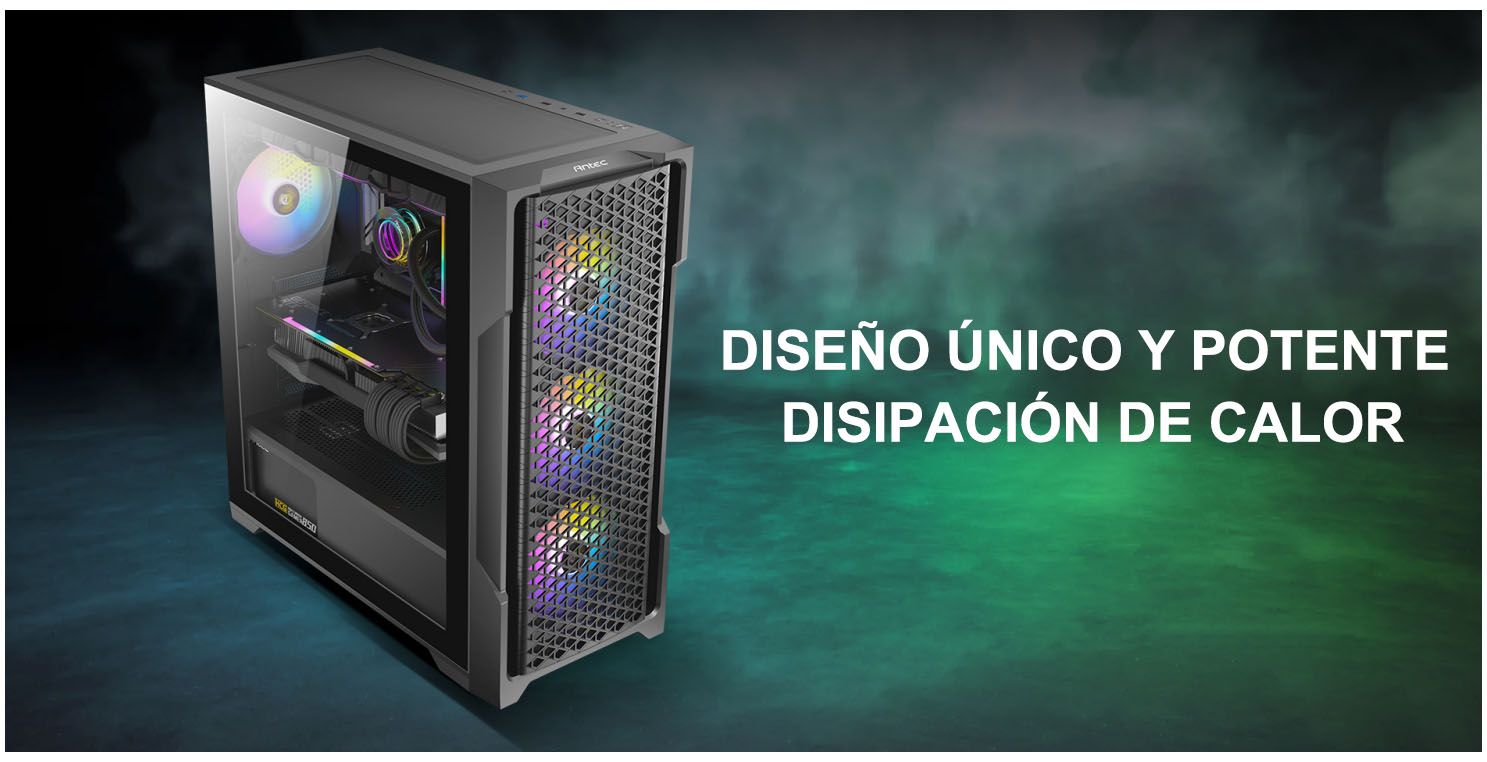 Diseño gabinete antec ax90