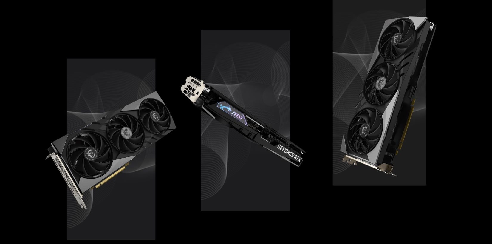 Tarjeta Gráfica MSI GeForce RTX 4070 SUPER GAMING X SLIM 12GB GDDR6X 15 ow38199 tarjeta de video en movimiento