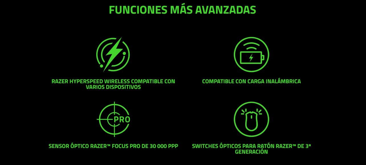 más características del mouse razer cobra pro
