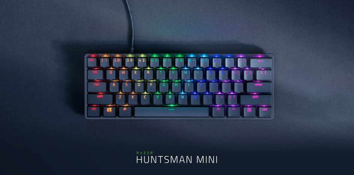 presentacion teclado mini huntsman