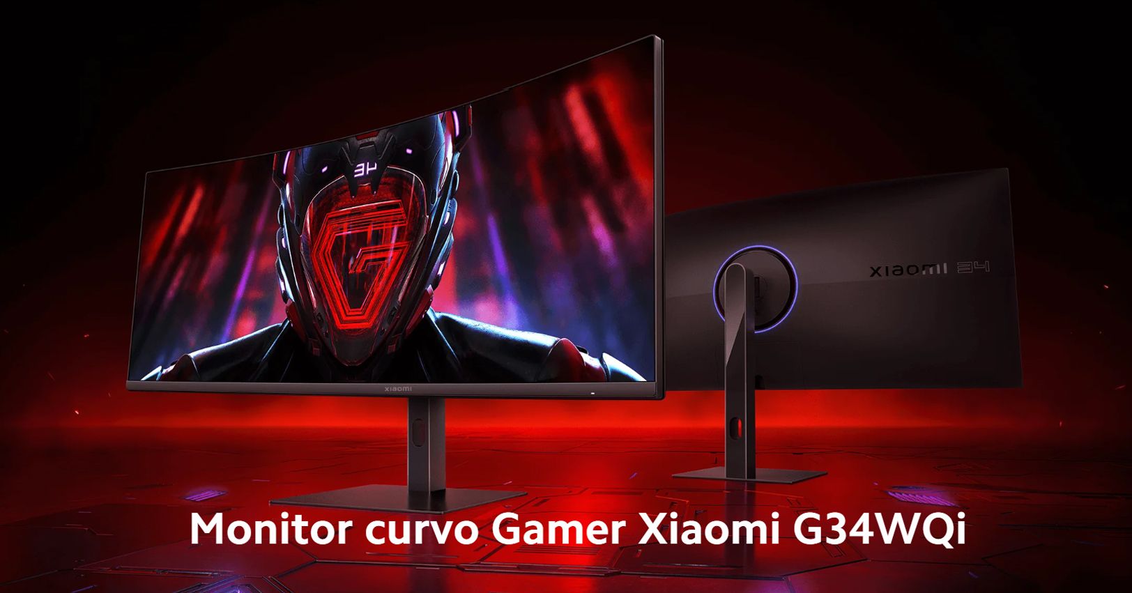 presentacion del monitor xiaomi curvo 34 pulgadas