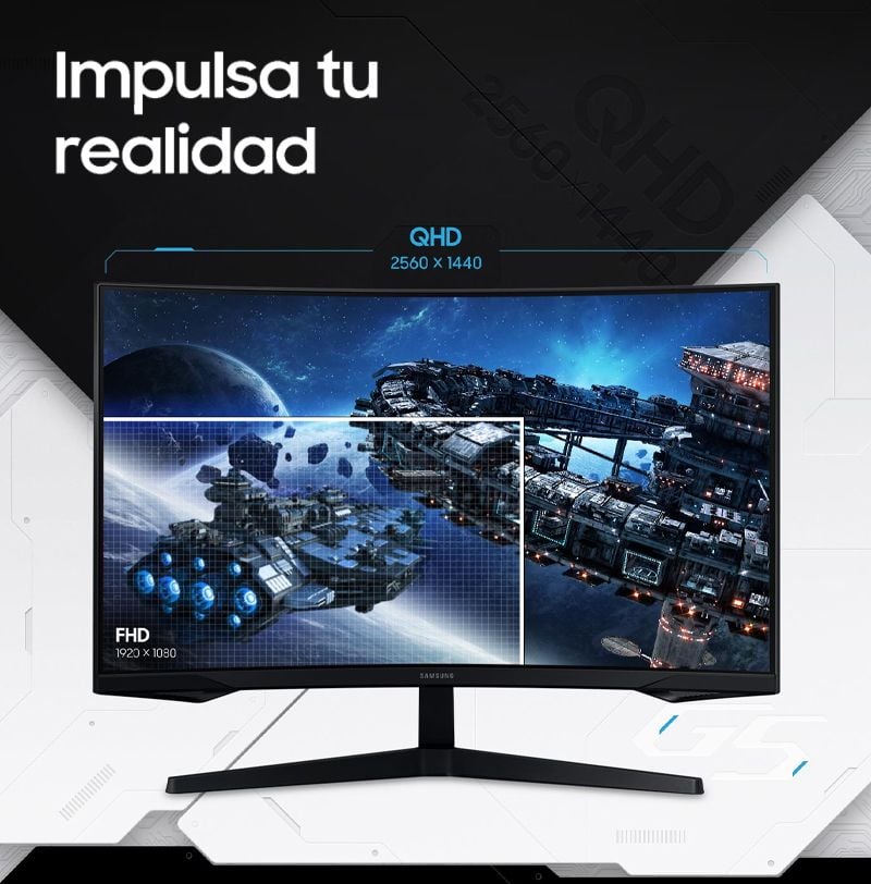 resolucion del monitor samsung odyssey g5