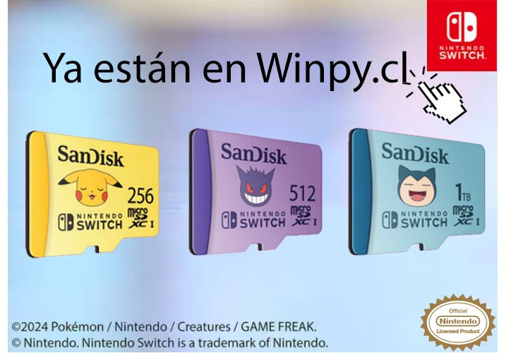 Tarjeta MicroSD SanDisk Pokémon de 256GB - SDSQXAO-256G-GN6ZK