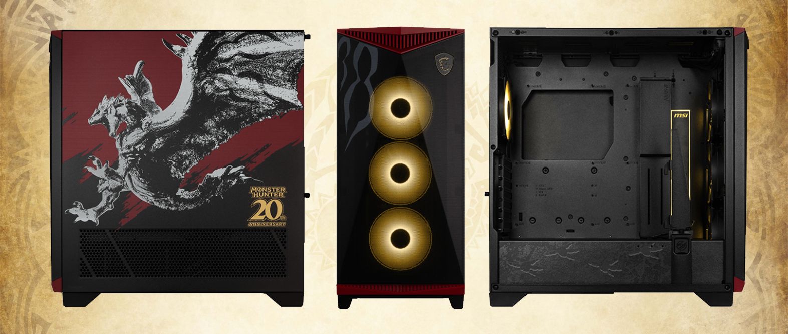 gabinete del pc gamer armor hunter