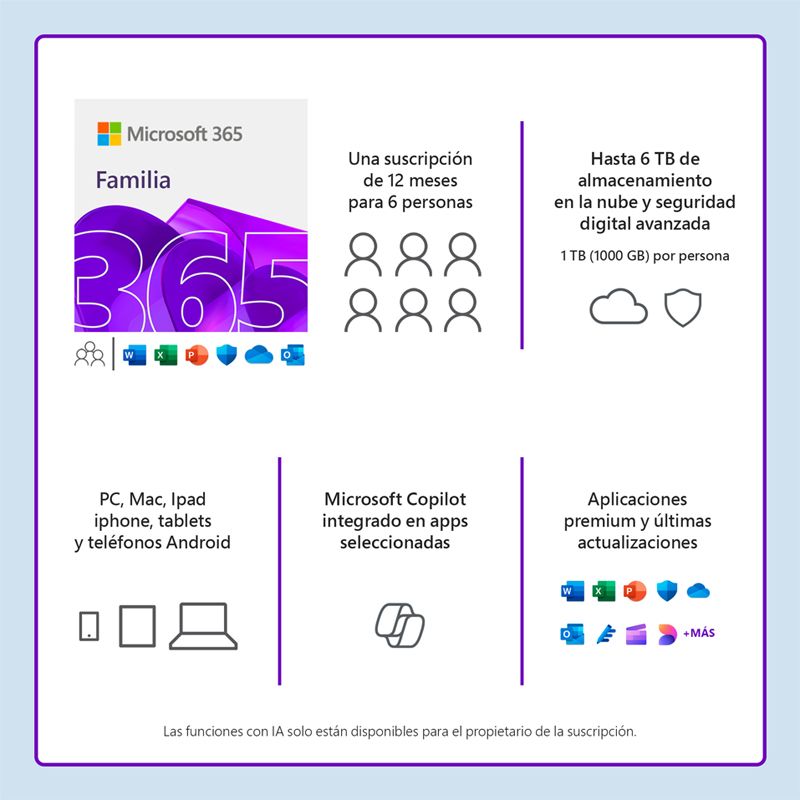 beneficios y caracter&iacute;sticas del microsoft 365