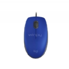 Mouse Logitech M110 Silent Azul (USB, 1000dpi, 3 Botones)