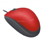 Mouse Logitech M110 Silent Rojo (USB, 1000dpi, 3 Botones)
