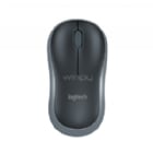 Mouse Logitech M185 Wireless Mouse Negro (1000dpi, 3 Botones, Receptor USB)