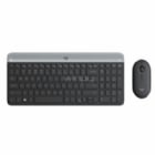 Kit Inalambrico teclado y mouse Logitech MK470 (Receptor USB, Grafito)