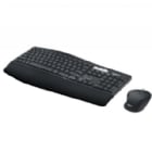 Kit inalambrico Mouse + Teclado Logitech MK850 (Bluetooth, Negro)