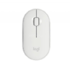 Mouse Logitech Pebble M350 Blanco (1000dpi, 3 Botones, 1 Bateria AA)