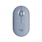 Mouse Logitech Pebble M350 Gris Azulado (1000dpi, 3 Botones, 1 Bateria AA)