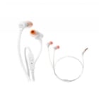 Auriculares JBL Tune T110 Con Microfono (Conector 3.5mm, Blanco)