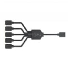 Cable Divisor Cooler Master de 1 a 5 (RGB Direccionable, 58cm, 5V)
