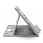 Base Para Notebook y Tablet Kensington Easy Rider 2.0 SmartFit (Hasta 17“, Ergonómico, Altura Ajustable, Gris)