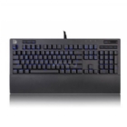 Teclado Mecánico ThermalTake Neptune Pro (LED Azul, TTC Mec Blue Switch, Reposamuñecas, Negro, Español)