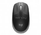 Mouse Logitech Inalámbrico M190 (1000 dpi, Receptor USB, Color Charcoal, 3 Botones, Pila AA)
