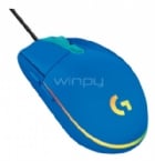 Mouse Gamer Logitech G203 LIGHTSYNC (8.000dpi, 6 Botones, RGB, Azul)