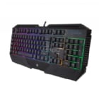 Teclado Gamer HP RGB K110 (Membrana, Retroiluminado, Negro)