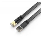 Cable de Red HP RJ-45 CAT 7 Blindado (3 Metro, Negro)