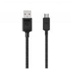 Cable Dusted Rugged de USB-A a Micro-USB (1.2 Metros, Negro)