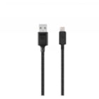 Cable Dusted Rugged de Lightning a USB (1.2 Metros, Negro)
