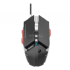 Mouse Gamer GameMax GX-9 (USB, 4000dpi, 10 botones, Negro)