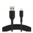 Cable Belkin de Lightning a USB-A (1.0 Metro, Negro)