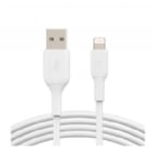 Cable Belkin de Lightning a USB-A (1.0 Metro, Blanco)
