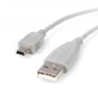 Cable Startech de USB-A a Mini USB-B (1.8 Metros, Gris)