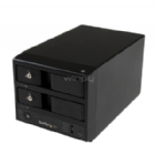 Cofre Startech USB 3.0 para Discos Duros con 2 Bahías SATA III (UASP y eSATA, Negro)
