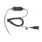 Cable Adaptador Jabra Gn1200 Desconexión Rápida a RJ-10 (Negro)