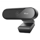 Cámara Web Trust Tyro Full HD (Micrófono, Trípode, USB, Negro)